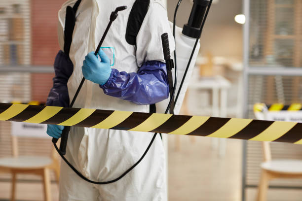 Professional Crime Scene Cleanup technician working in Cumberland Center, ME